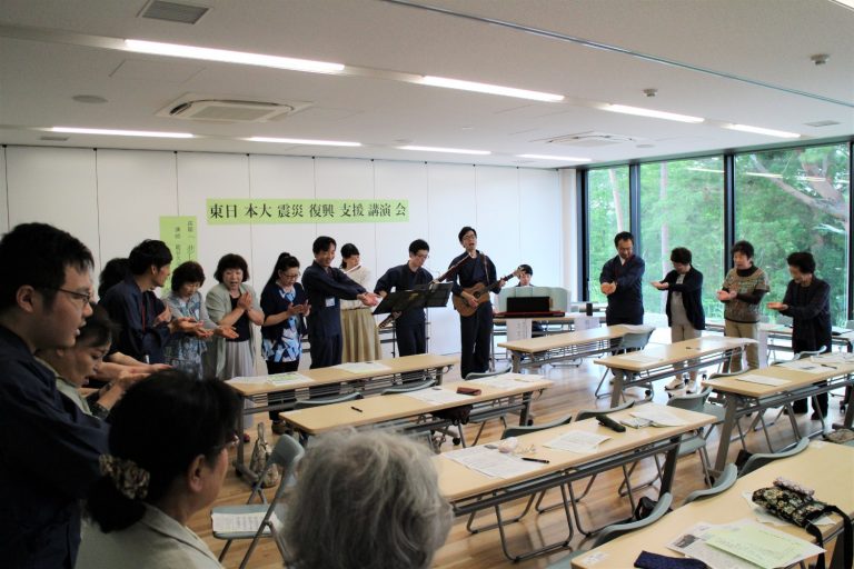 思いを語り、聴く場所に。復興支援講演会を歌津公民館にて開催
